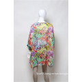 New Retro Women Boho Kimono Floral Print Fringe Open Front Loose Shawl Cardigan Blouse